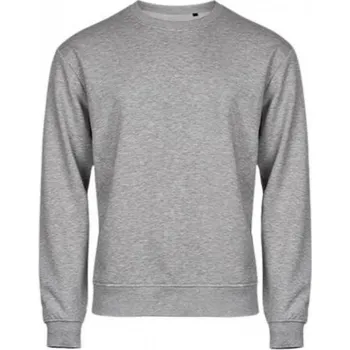 Pánská mikina Tee Jays Mikina přes hlavu z organické bavlny s dlouhým vláknem 280 g/m Barva: šedá melír, Velikost: M TJ5100