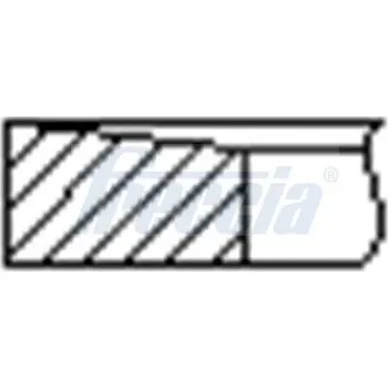 Píst motoru Sada pístních kroužků FRECCIA FR10-384900