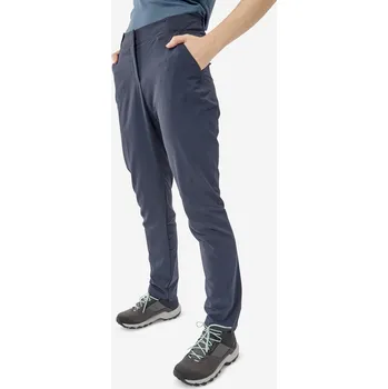 Dámské kalhoty QUECHUA Dámské turistické kalhoty MH 100 2XL MODRÁ