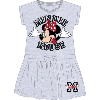 Dívčí šaty Minnie Mouse - licence Dívčí šaty - Minnie Mouse 52239575, šedý melír Barva: Šedá, Velikost: 110