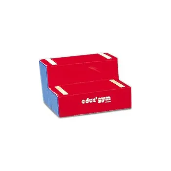 Schodiště Gymnova Schody EDUC GYM - 2 stupně - rozměry: 76x70x48/24cm