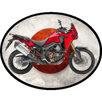 Nášivka nášivka HONDA Africa Twin Ovál (nášivky motorky)