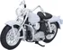 autíčko Maisto Harley-Davidson K Model 1952 1:18 bílý