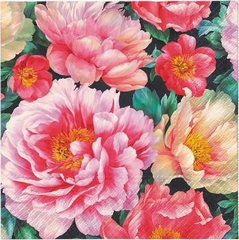 Papírový ubrousek Paper Design Ubrousky PAW Peonies bloom