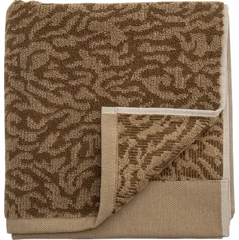 Ručník Bloomingville, Ručník Kaysa 50 x 100 cm hnědý - Formadore