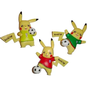 Dětský spotřebič Pokémon figurka Pikachu fotbalista - více barev na výběr