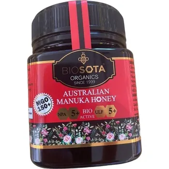 BIOSOTA ORGANICS Manuka med (MGO 150+) NPA 5+ (250g)