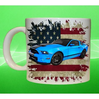 hrnek Ford Mustang Shelby Gt500 I 75ml (hrneček s osobním autem )
