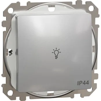 vypínač SCHNEIDER ELECTRIC SCHNEIDER Sedna Design & Elements Tlačítko č.1So "světlo" IP44 alu SDD213132