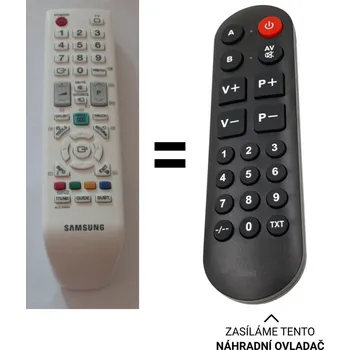 Samsung BN59-00886A náhradní dálkový ovladač pro seniory