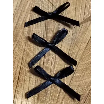 Stuha Mašlička 40 mm černá