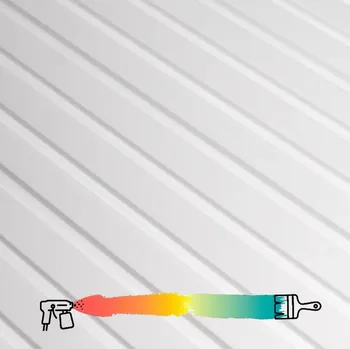 Obklad Lamelio Ukončovací profil pro dekorativní lamely INFINITY OLMO / Bílá Levá 2,7 m