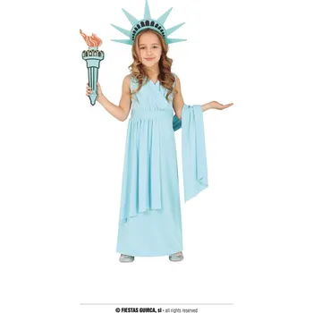 Fiestas Guirca Dětský kostým Socha svobody - věk 10 - 12 roků - 142 - 148 cm
