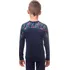 Set dětského termoprádla Sensor Merino Impress dětský set Deep Blue/Floral, 150