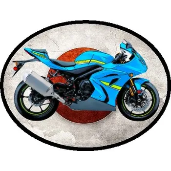 Nášivka nášivka Suzuki GSX-R1000RA Ovál (nášivky motorky)