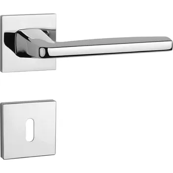 Dveřní kování AT - ERBA - HR 7S rozety BB, klika/klika OC - Chrom lesklý