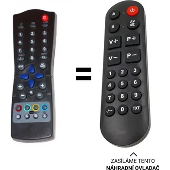 Dálkový ovladač Philips RC2522 náhradní dálkový ovladač pro seniory