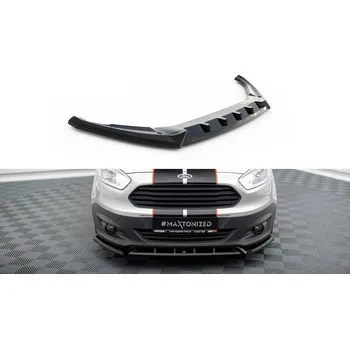 Karosérie Spojler pod nárazník lipa Ford Transit Courier Mk1 černý leský plast