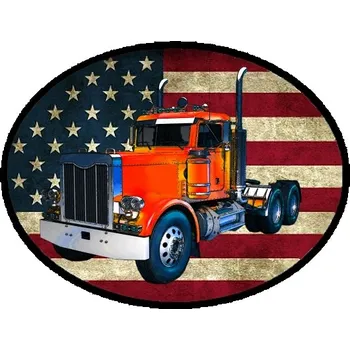 Nášivka nášivka náklaďák tahač KENWORTH 5 (nášivky tahače a nákladní auta)