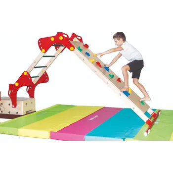 Dětské hřiště Gymnova Educ' Gym - Lezecký panel 190x55cm
