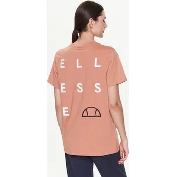 Pánské oblečení Ellesse T-Shirt Coalio SGR17777 Béžová Relaxed Fit 40