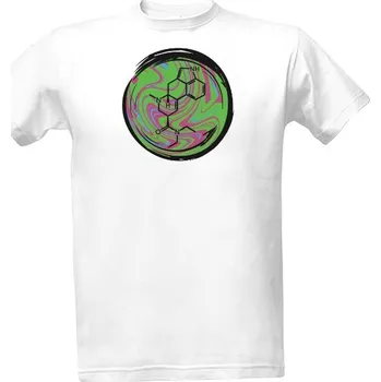 Pánská móda Tričko s potiskem Vzorec LSD pánské