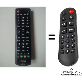 LG AKB73715606 náhradní dálkový ovladač pro seniory