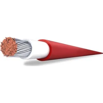 elektrický kabel Solární kabel PV 4mm2 - 1kV - červený