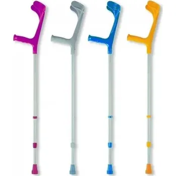 Francouzská berle barevná 222 KL šedá - 1ks—Nastavitelná výška, odrazka