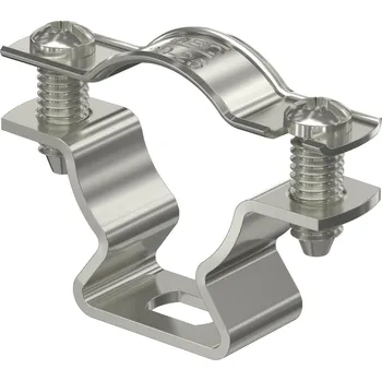 kabelová chránička OBO BETTERMANN Distanční příchytka, s připojovacím závitem M6, 20-25mm, Nerez, materiál 1.4571 A4, 1.4571 typ ASL 733 25 A4 1362918