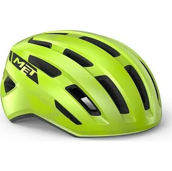 Cyklistická přilba Silniční přilba MET MILES - reflexní žlutá vel.: S/M - 52-58 cm