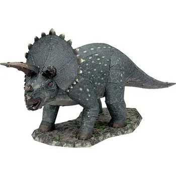 Puzzle Metal Earth Luxusní ocelová stavebnice Triceratops
