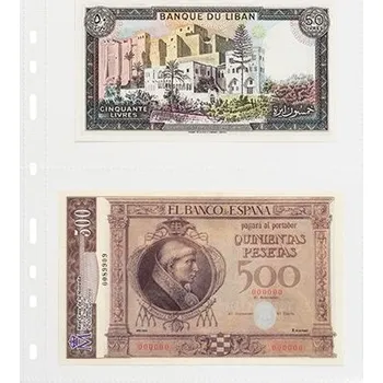 Sběratelství Leuchtturm OPTIMA EASY list 2C (bal. 50 ks)