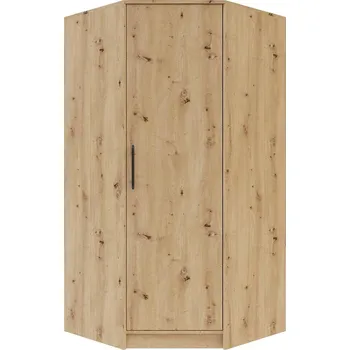 Šatní skříň SMART r | rohová šatní skříň SR4 | 95x95 cm | UNI dvířka | artisan