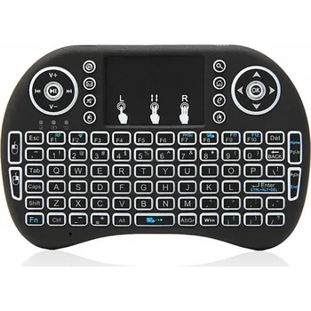 Klávesnice Bezdrátová podsvícená MINI Bluetooth klávesnice