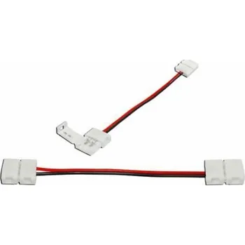 LED páska Spojka LED pásů 10mm oboustranná s kabelem