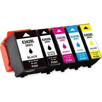 Best2Buy cartridge Epson 202 XL, CMYK, pětibalení, multipack, kompatibilní