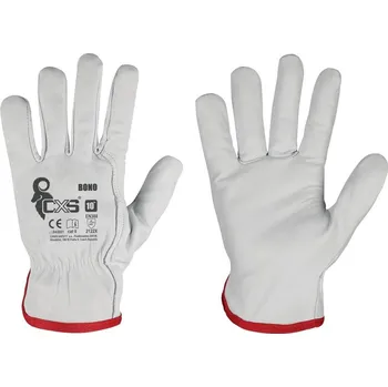 Pracovní rukavice CXS BONO Pracovní celokožené rukavice 12 párů 09 310000600009