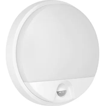 Nástěnné svítidlo LED svítidlo AGAT 10W, senzor pohybu, IP54, 4000K, bílé
