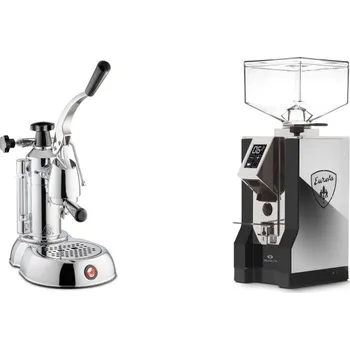 Kávovar La Pavoni Stradivari Lusso + Eureka Mignon Specialita, NX black