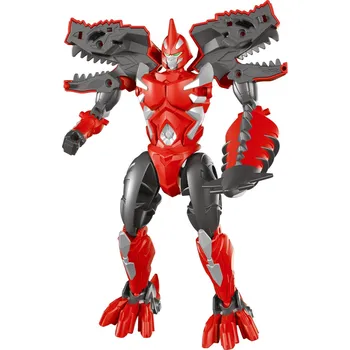 Figurka Rappa Robot rozložitelný dinosaurus červený