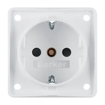 Elektrická zásuvka BERKER Zásuvka INTEGRO bílá mat SCHUKO 941952502