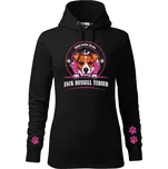 STRIKER Dámská mikina Jack russell terier Barva: Černá, Velikost: XL