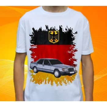 Pánské tričko tričko MERCEDES BENZ W124 122