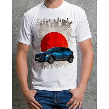 Pánské tričko tričko Mazda CX-3 2019 XXL (triko s osobním autem)