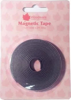 Lepicí páska Woodware Craft Collection Magnetic Tape 10 mm x 2 m černá