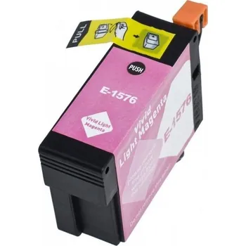 Počítačové příslušenství Best2Buy cartridge Epson T1576, světlá purpurová (light magenta), kompatibilní
