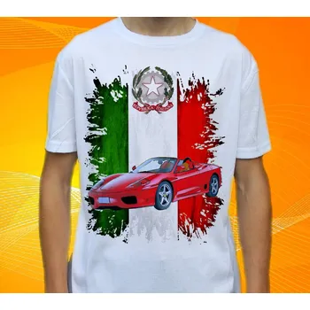 Pánské tričko tričko Ferrari 360 Modena XS