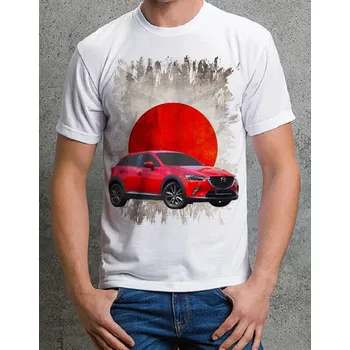 Pánské tričko tričko Mazda CX-3 S (triko s osobním autem)