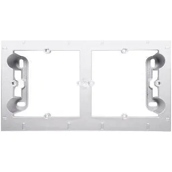 Elektroinstalační krabice Krabice na omítku 2-násobná Simon 54 premium bílá